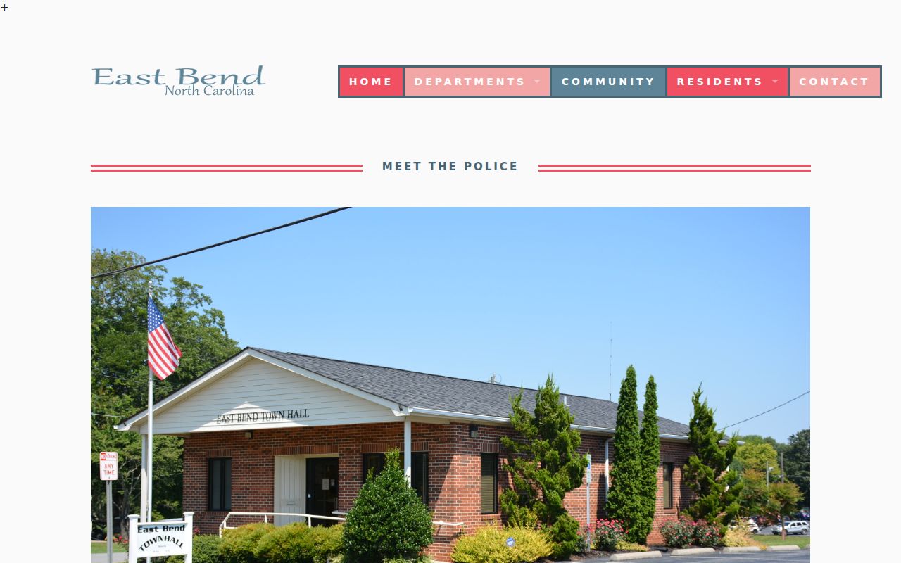 Yadkin County East Bend court docket Town Hall and police context